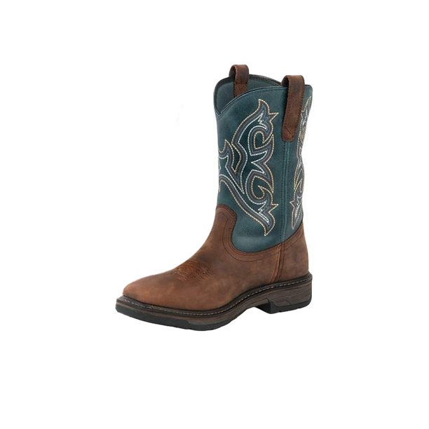 Noble Outfitters Work Boots Mens Ranch Tough Square Tobacco 65002