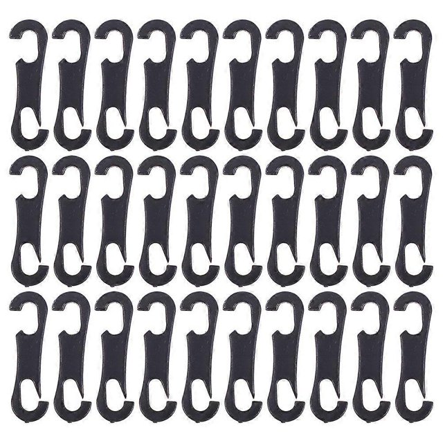 260pcs Car Seat Cover Hooks: Double Head S-Shaped Car Seat Cushion Installation Hooks - Plastic Clips for Cover Fixing & Anti-Slip Comfort