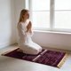 thumbnail image 3 of Islamic Prayer Mat with English Arabic Guidance Non Slip Portable Foldable Travel Prayer Rug for Home Use Learning Salah Worship Muslim Prayer Carpet Educational Spiritual Mat for Adults Beginners, 3 of 7