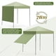 thumbnail image 3 of Yeshouse Carpa plegable de 1,8 x 1,8 m, portátil e impermeable, con panel lateral y bolsa de transporte, altura ajustable, ideal para fiestas, camping, eventos y playa, 3 of 8