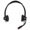 thumbnail image 2 of NFTIGB H390D-2.5 Binaural Business Headset with 2.5mm Jack, Premium Noise Cancelling Microphone Dual Ear Telephone Headphones for Office, Call Center, Sales, Hospitals & Banks (7.48 in / 19 cm), 2 of 9