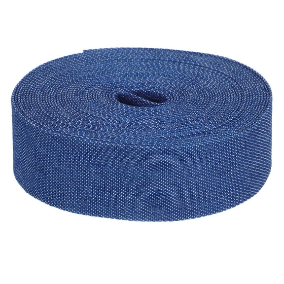 TABLZONE Denim Fabric Ribbon - Dark Blue Sewing Piping Trim 1 Set for Diy Crafts and Decoration