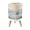 Color 3, variant on Small Trash Can with Lid Western Cowboy Cowboy Hat Boots Cow Skull Southwestern 1.8 Gallon Dog Proof Trash Can Round Garbage Can Waste Bin Wastebasket for Bathroom Bedroom Living Room