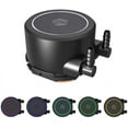 thumbnail image 3 of AURAFLOW X 240 CPU Water Cooler 12V RGB AIO Cooler 240mm CPU Liquid Cooler 2X120mm RGB Fan, Intel 115X/1200/2066, AMD AM4, 3 of 7