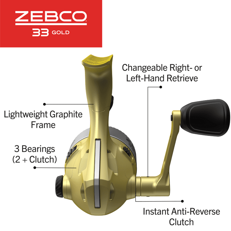 Zebco 33 Gold Spincast Fishing Reel Review 