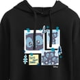 thumbnail image 3 of Disney Brave - Harris, Hubbert & Hamish - Juniors Cropped Pullover Hoodie, 3 of 5