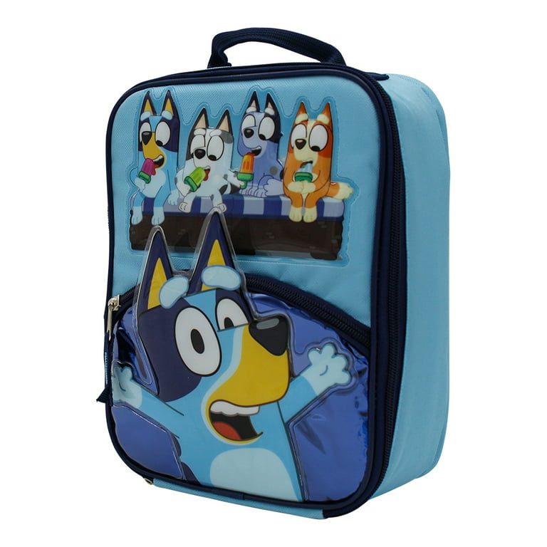 Bluey And Friends Lunch Box Cooler Bag Insulated Tote