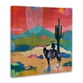 thumbnail image 2 of Stupell Industries Bohemian I Used To Be A Cowboy Canvas Art, 36 x 36, by Dianna Fritzler, 2 of 8