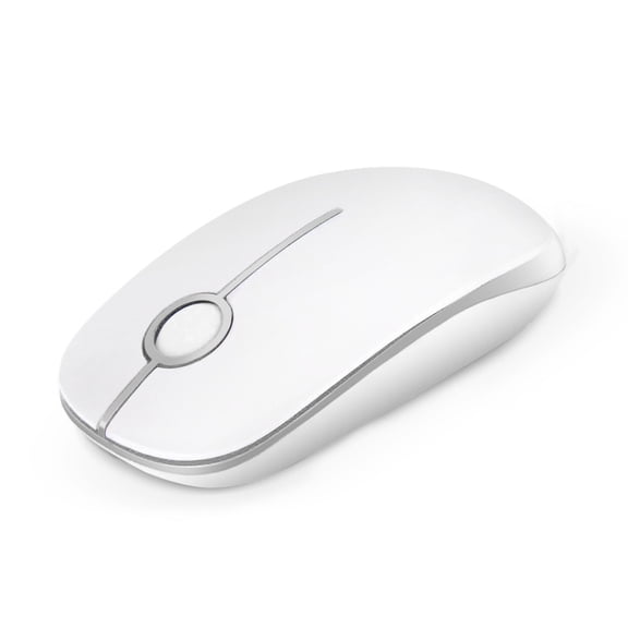 Wireless Mouse, 2.4G Slim Portable Computer Mice with Nano Receiver for Notebook, PC, Laptop, Computer