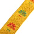 thumbnail image 2 of pitrice National Style Sewing Jacquard Ribbon Roll DIY Ribbon Embroidered Ribbon Fabric Ribbons Roll Crochet Trim Crafts Decoration Yellow, 2 of 9