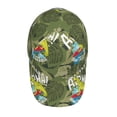 thumbnail image 5 of Lsque Surfing Dinosaur Baseball Cap Trucker Low Profile Hat Golf Dad Hat Adjustable Original Classic Unconstructed Plain Cap Men Women, 5 of 9