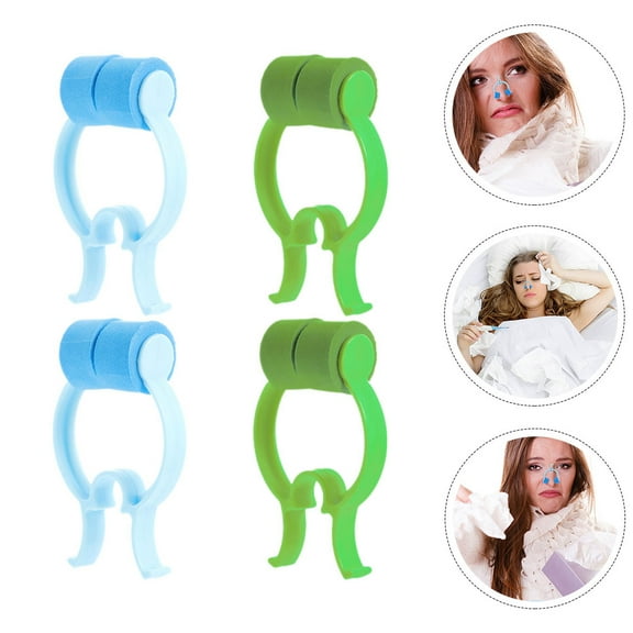 BESTYASH 4-Pack Nasal Nose Clips for Comfortable Breath Support, Ideal for Swimming, Running, and Everyday Home Use