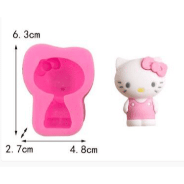 Cute Cat hk silicone mold
