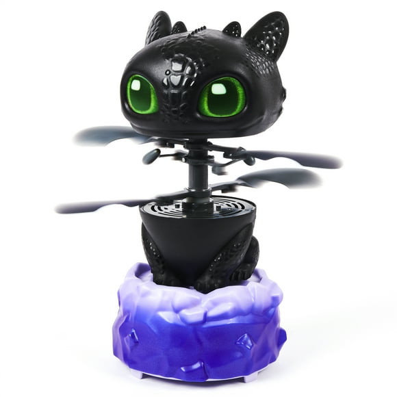 DreamWorks Dragons, Dragon Krokmou volant interactif avec effets sonores et lumineux, pour les enfants à partir de 6 ans
