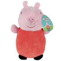Squishmallows HugMees Peppa Pig Original 10-Inch Plush- Large Ultrasoft Official 2026 Jazwares Plush - Gift for Kids, Girls & Boys