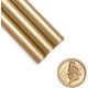 thumbnail image 1 of UNIQOOO Barras de cera para sellar pistola de pegamento para sello de cera, oro verde metálico, ideal para invitaciones de boda, sobres de tarjetas, correos postales, paquetes de vino, ideas de regalo, 1 of 4