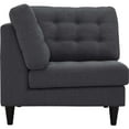 thumbnail image 2 of Modway Empress Upholstered Fabric Corner Sofa, 2 of 3