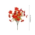 thumbnail image 2 of Gqtwoy Artificial Fall Silk Flowers Bouquet, Realistic Fake Floral Stems, Faux Fall Blooms for Vase Fillers, Halloween Thanksgiving Decor, Mixed Stems for Home Decoration, 2 of 6