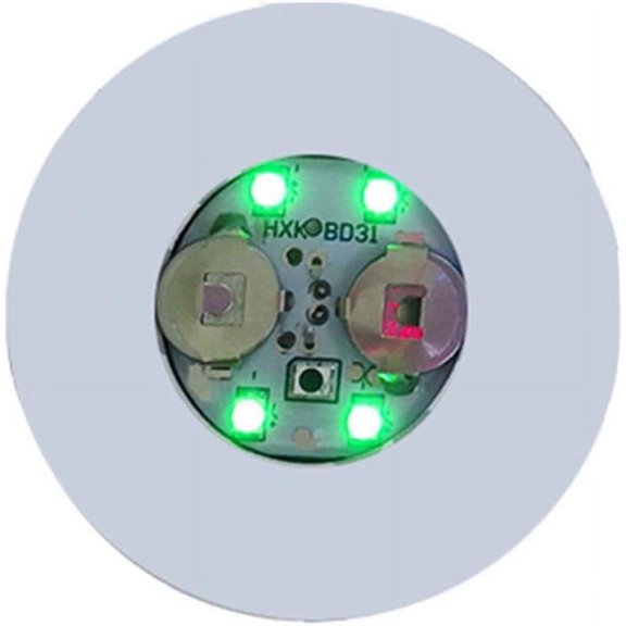 LINLIN LED Coaster, Light Up Coasters,LED Bottle Lights,Bottle Glorifier,LED Sticker Coaster Discs Light Up