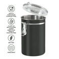 thumbnail image 4 of Oggi Stainless Steel Clamp Canister w/ Clear Lid (7.5" H, 62 oz) Silver, 4 of 5