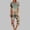 Multicolor, variant on Hueook 2 Piece Sets For Women Dressy Women's Casual Printed Sleeveless Round Neck Set Multicolor XL