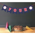 thumbnail image 2 of Inkdotpot Party Supplies For BoyI Am FourPaper GarlandBirthday Banners BaseballBirthday Streamers, 2 of 4