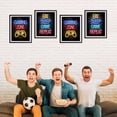 thumbnail image 5 of Hvxrjkn 2Pcs Gaming Poster, Boys Room Decorations for Bedroom, gamer wall art,Gamer, Teen boy bedroom, game room, No Frames, 5 of 7