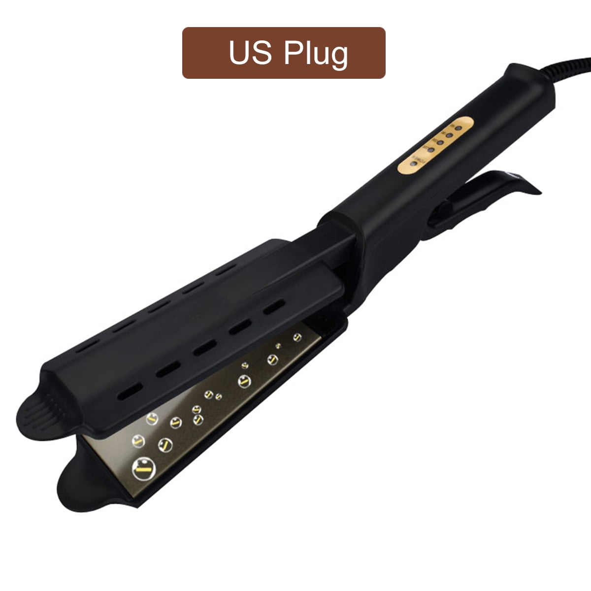 wet to straight hair straightener