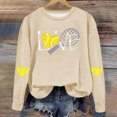thumbnail image 2 of Timegard Sweatshirt for Women Print Drop Shoulder Crewneck Pullover Fall Casual Comfy Long Sleeve Tops, 2 of 4