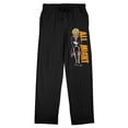 thumbnail image 6 of My Hero Academia: Season 1 All Might Character Men's Black Sleep Pajama Pants-XXL, 6 of 7