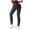 *241Dark Gray, variant on Butt Lifting Tummy Control Workout Leggings, High Waist with Back Pockets, Yoga Pants for Fitness Running Daily Use Navy M