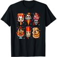 thumbnail image 1 of Horror Movie Summer Popsicle Halloween Ice Cream Summerween T-Shirt - As Picture - S, 1 of 2
