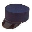 Large Navy Blue Conductor Hat