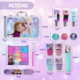 thumbnail image 5 of Cosmetic Tin Case Frozen con Sombras de Ojos, Brillos Corporales y Brocha, Juego de Belleza Infantil - MAKEUPERIA, 5 of 5