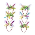 thumbnail image 4 of 6 diademas con orejas de conejo de Pascua, accesorios para disfraz de Halloween y cosplay para fiestas., 4 of 8