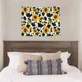 thumbnail image 3 of Cute Cow Print Sunflower D Tapestry for Bedroom - Tapestry Wall Hanging Wall Tapestry for Dorm Wall Decor Home Decoration , Aesthetic Funny Tapestry 29 x 37in, 3 of 5