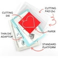 thumbnail image 3 of BAOFALI 3 Pcs/Set Standard Cutting Pads and Thin Die Adapter for Die Cutting Machine for Die Cutting Machine；Clear Polycarbonate Cutting Pads Die Cutting Plates DIY Scrapbooking Paper Crafting, 3 of 8