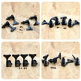 thumbnail image 6 of Mobestech 4Sets Bass Tuning Pegs Black Metal Key Knobs for Acoustic Bass Guitar Replacement Parts, 6 of 7