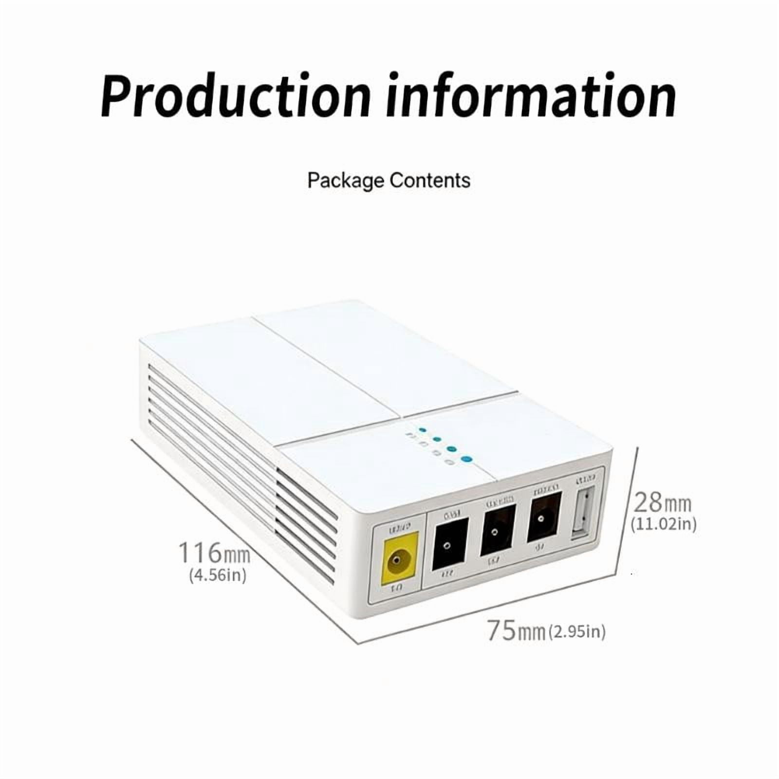 CEORPER High Capacity Backup Uninterruptible Power Supply for Networking 13500mAh
