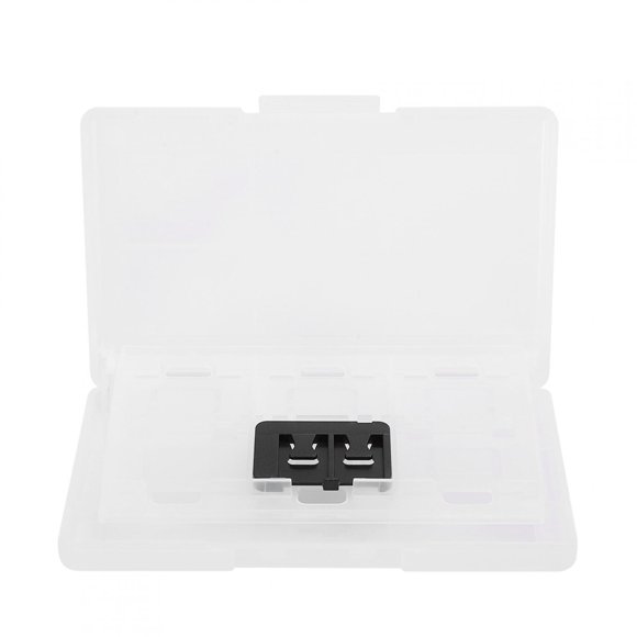 Estuche rígido para tarjetas de juego 12 en 1, antipolvo y resistente, compatible con Nintendo Switch (blanco)