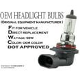 thumbnail image 3 of ICBEAMER H10 9140 9145 42W Fog Lamps Direct Replacement For Auto Vehicle Factory Halogen Light Bulbs [Standard Color], 3 of 5
