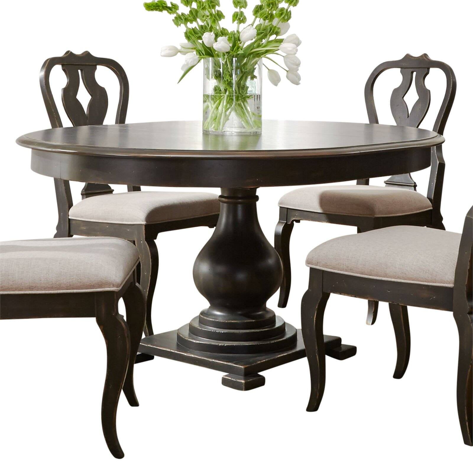 Liberty Furniture Industries Chesapeake Pedestal Extension Dining Table - Walmart.com - Walmart.com