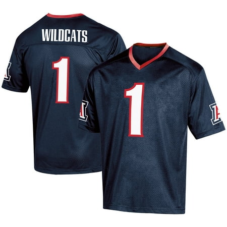 Arizona Jersey - Men's Russell #1 Navy Arizona Wildcats Fashion Football Jersey