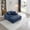 Blue, variant on 52.4'' Boneless Chaise Lounge Chair Indoor-Oversized Cloud-Like Cozy Comfy Modular 3-in-1 Sofa Bed for Reading, Living Room & Bedroom Corduroy Couch Sleeper,Beige