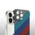 thumbnail image 6 of Nalacover Slim Case for iPhone 13 Pro Max, Carbon Fiber Pattern PC Ultra-Thin Bumper Frameless Borderless Minimalist Design Phone Case with Camera Lens Protector for Men Women,G, 6 of 8