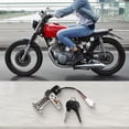 thumbnail image 2 of larger Head Type Electric Bicycle Battery Case Lock with Ignition On/Off Key 2 wire type B, 2 of 10