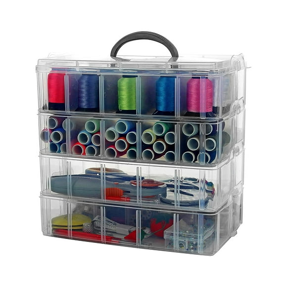 Bins Things 4-Tier, 40 Comprt Stackable Storage Container