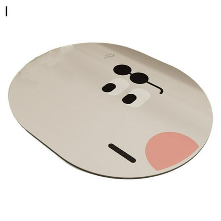 

BULLKER Dish Drying Mat Anti-scalding Water Absorption Practical Kitchen Diatom Mud Anti-slip Table Pad Kitchen Accessories