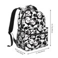 thumbnail image 2 of Fotbe Seamless Pattern Cute Panda Pattern Casual Backpack for School, Travel, and Outdoor Activities - Durable, Lightweight, and Comfortable, 2 of 5