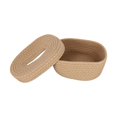 thumbnail image 4 of Cotton Rope Woven Tissue Boxes Storage Napkin Holder Paper Case Organizer Ornament Craft Desktop Tissue Holder Kitchen Tissue, 4 of 8